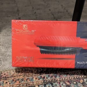 Red Tovale Hair Straightener Brush